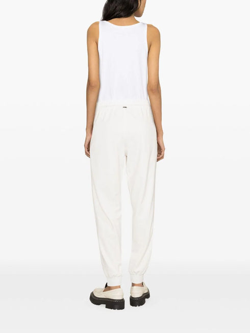 side-stripes jersey track pants